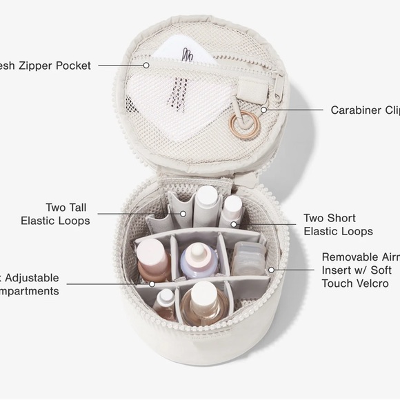 Dagne Dover Mila Organizer Small in Deep Sea NWOT - Picture 3 of 4